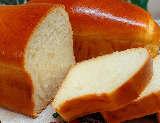 Pão caseiro fofinho que dura uma semana